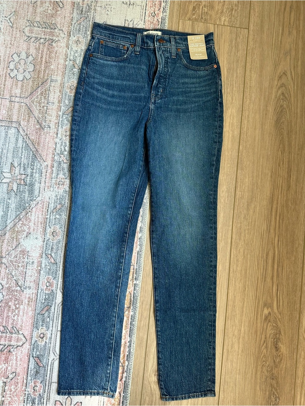 Madewell Perfect Vintage High-Rise Jeans 28T-NWT